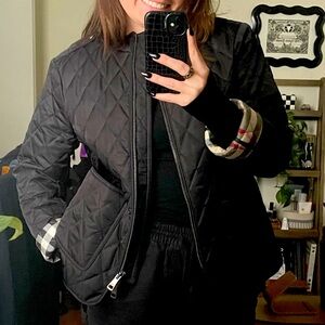 Burberry quilted jacket